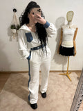 Tuta sportiva in denim