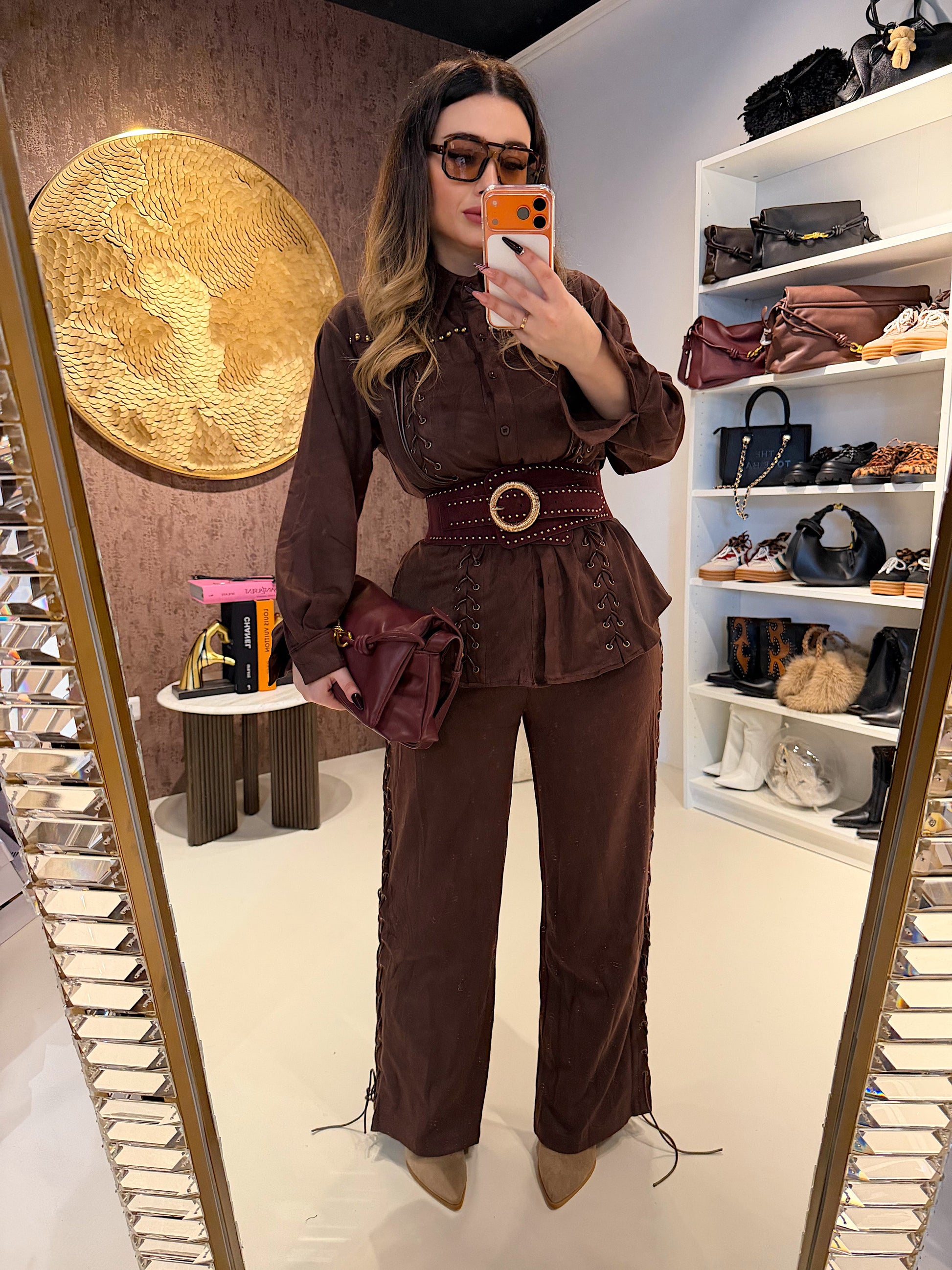 Completo Suede Lace-Up
