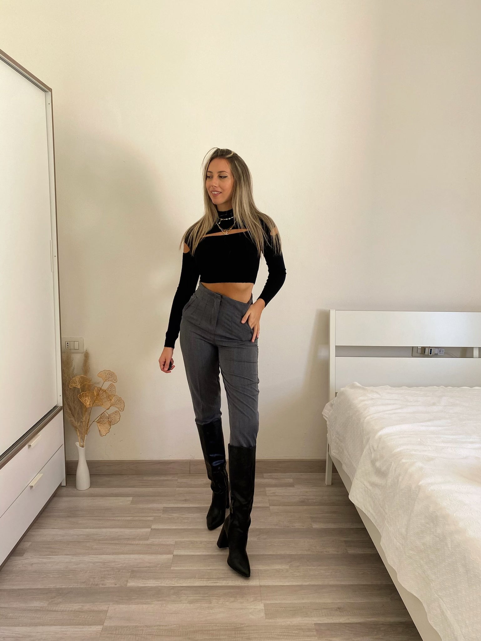 Completo giacca e pantalone Grigio