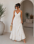 Abito Lungo summer con ricami oro