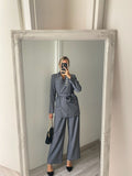 Tailleur grigio