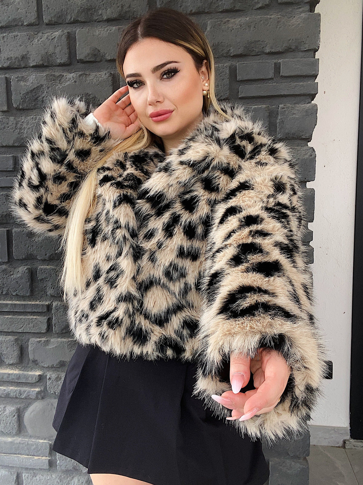 Eco pelliccia animalier
