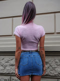 Maglia morbidissima rosa pastello