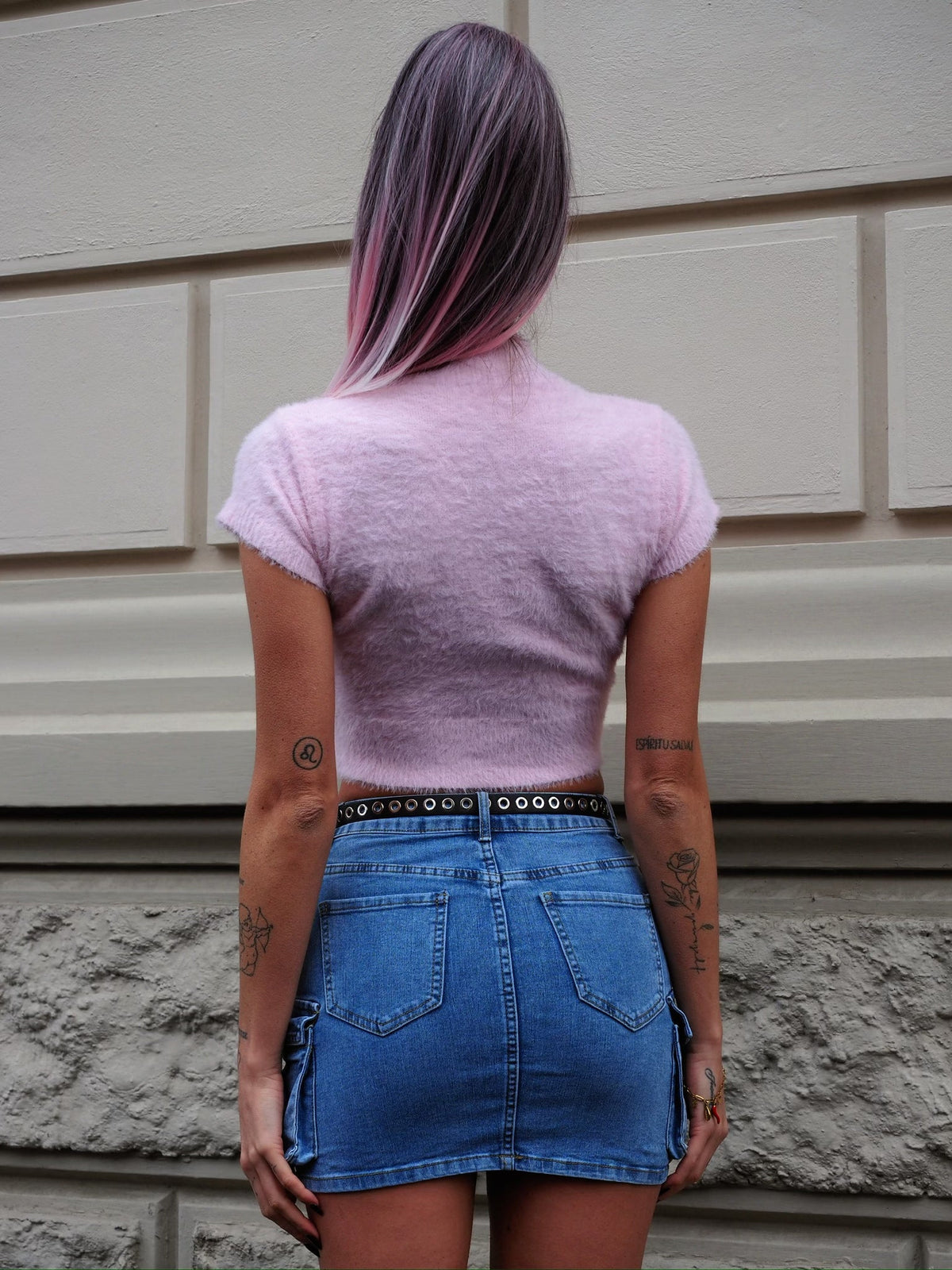 Maglia morbidissima rosa pastello