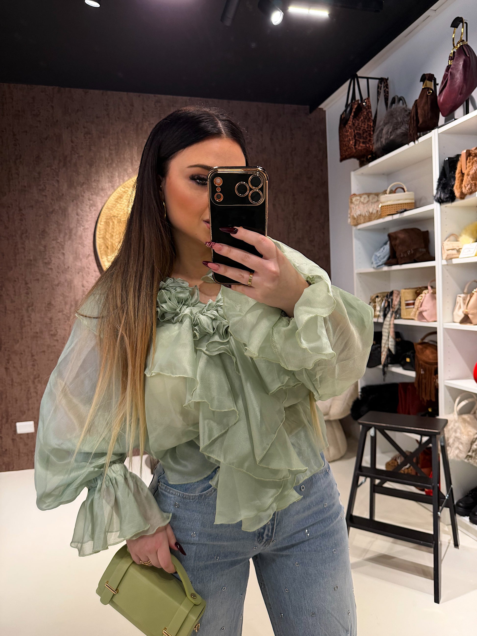 Blusa Romantic Rose