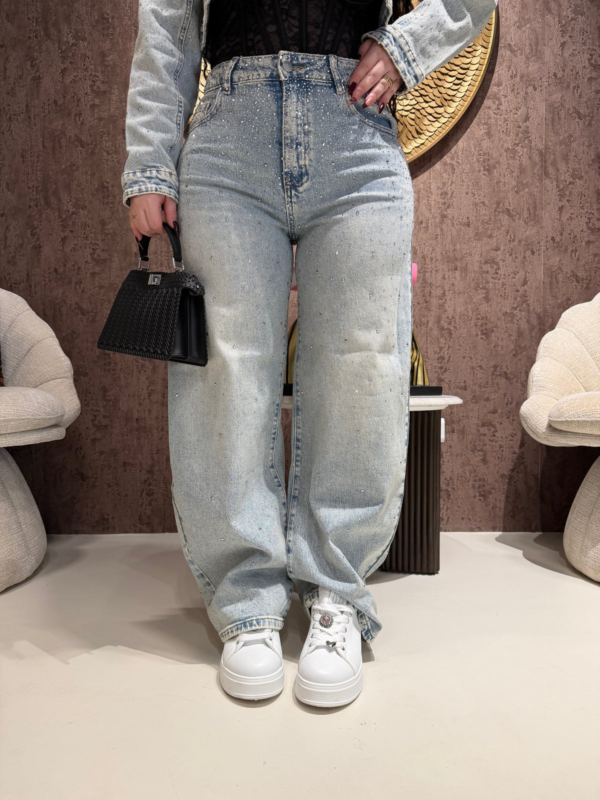 Completo midnight jeans