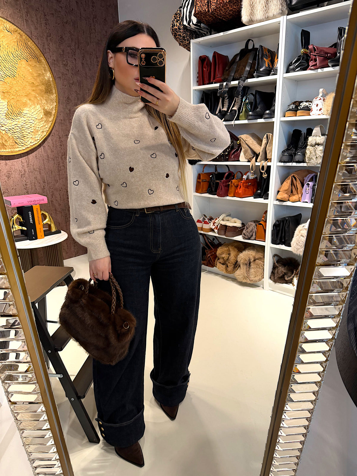 Maglione Heart Rain