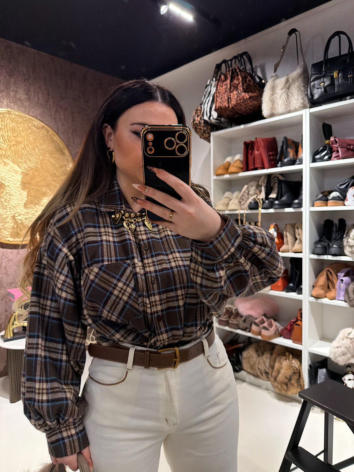 Camicia a quadri