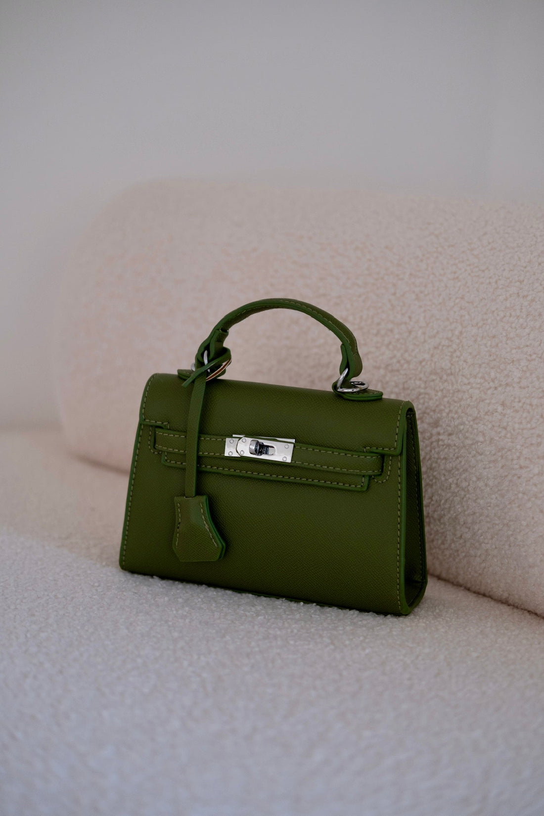 Borsa vintage verde