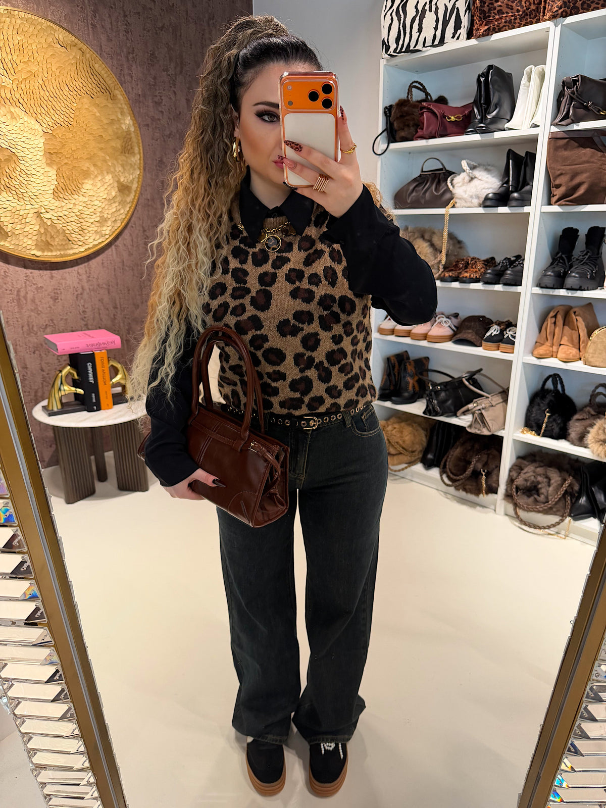 Jeans wide leg basic