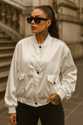 Bomber bianco