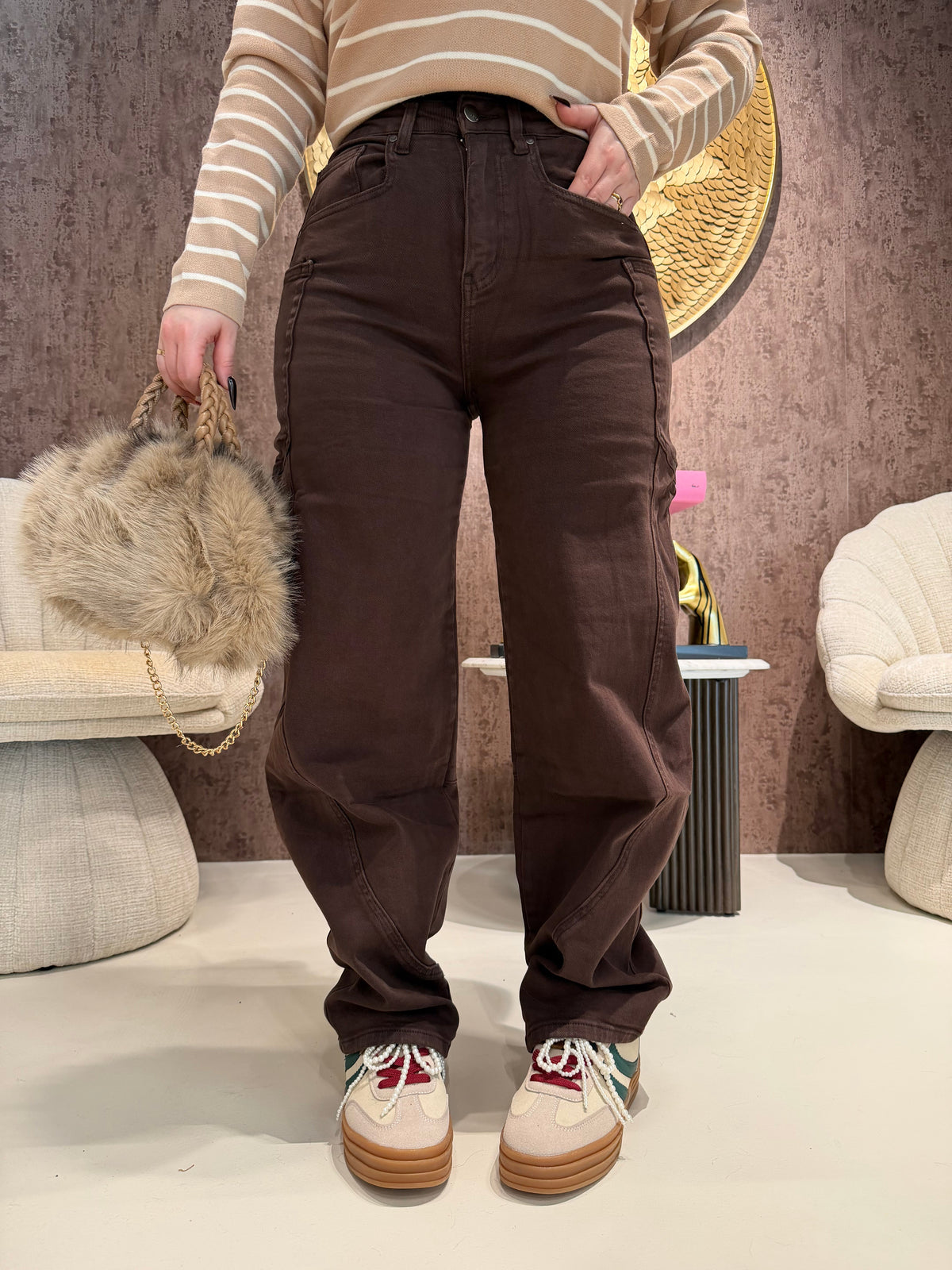 Jeans choco