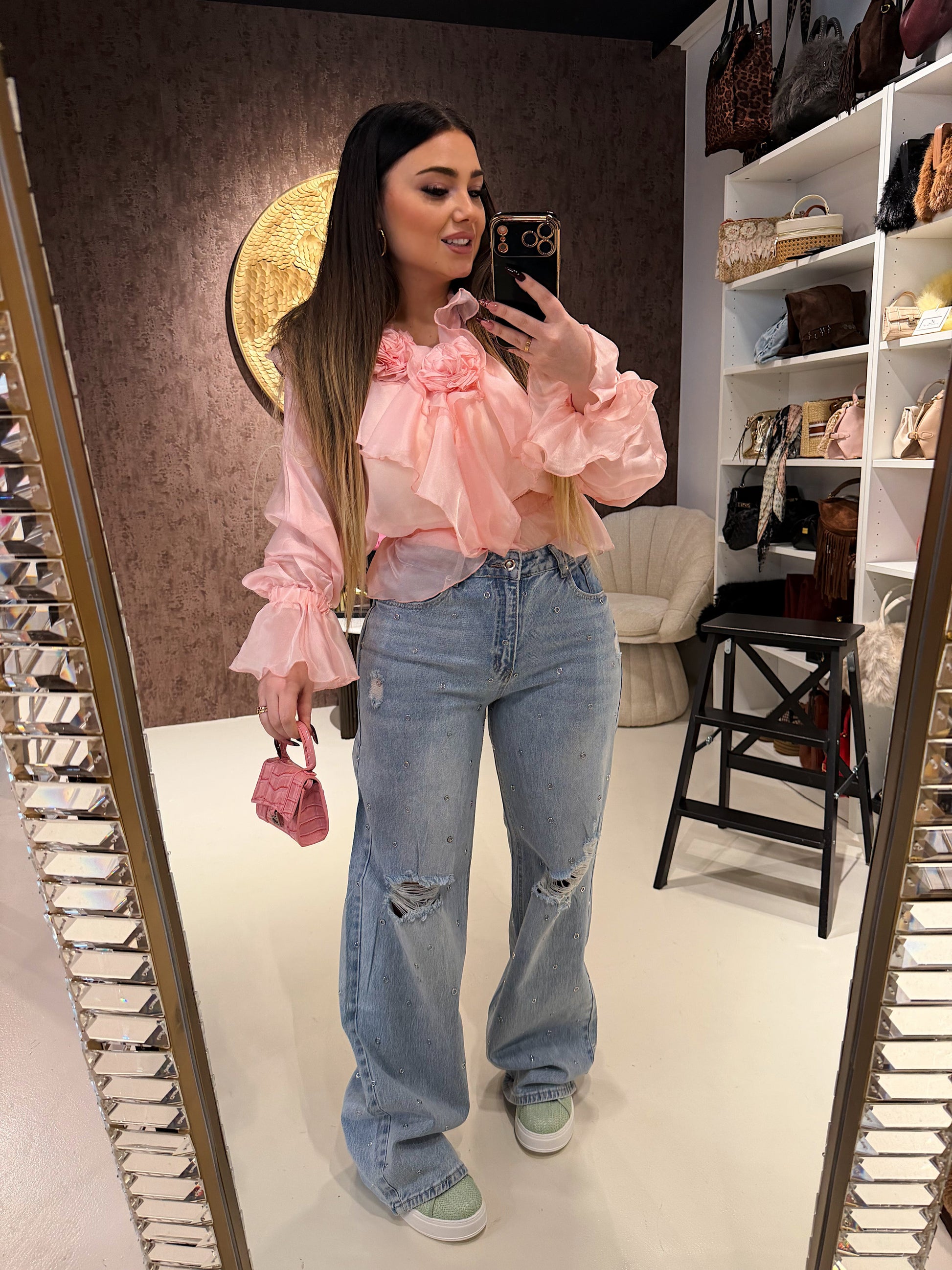Blusa Romantic Rose