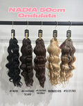 Coda 50cm ondulata con coulisse vari colori