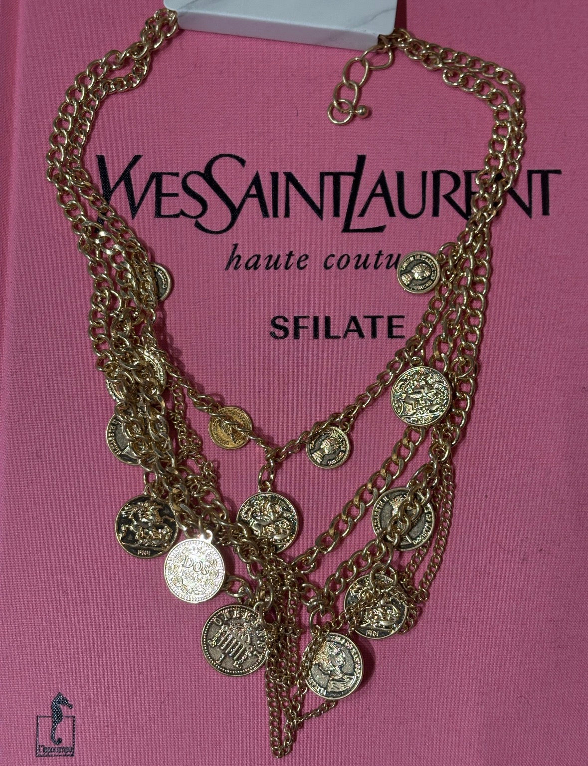 Collana medaglie oro