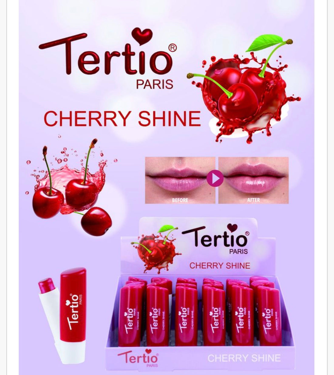 Cherry Shine – Lip Oil Effetto Glossy