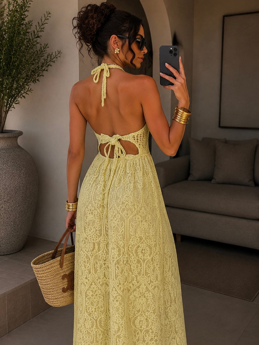 Abito Lungo Crochet Summer