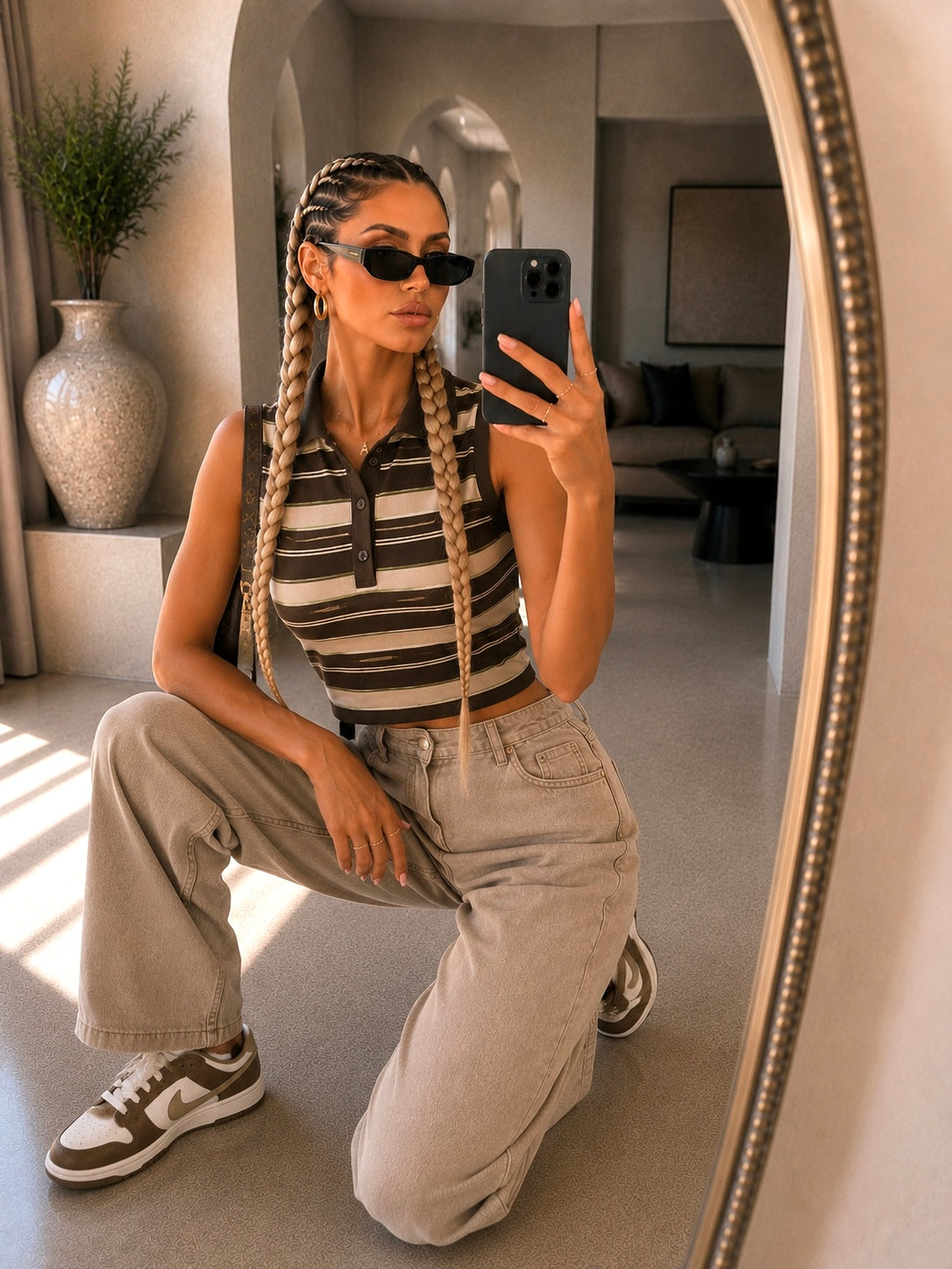 Polo Righe College Chic