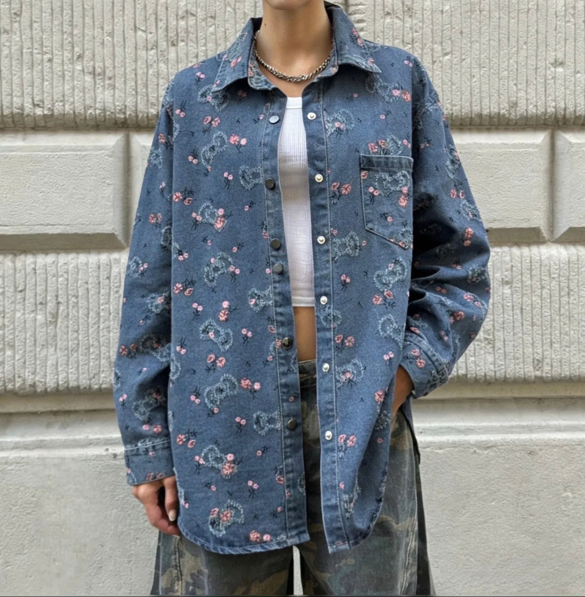 Camicia Bloom Denim