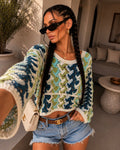 Maglia Crochet Summer Wave