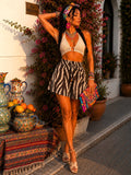 Shorts Animalier Safari Chic