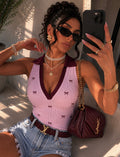 Body con fiocchetti e  colletto