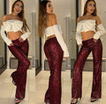 Pantalone in paillettes