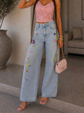 Jeans Flower Bloom