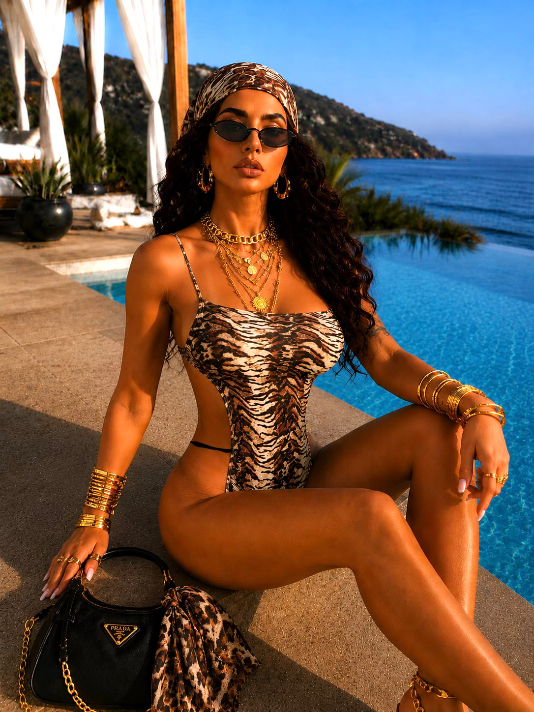 Body con spallina Safari