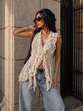 Blusa Romantic Rouches Lace