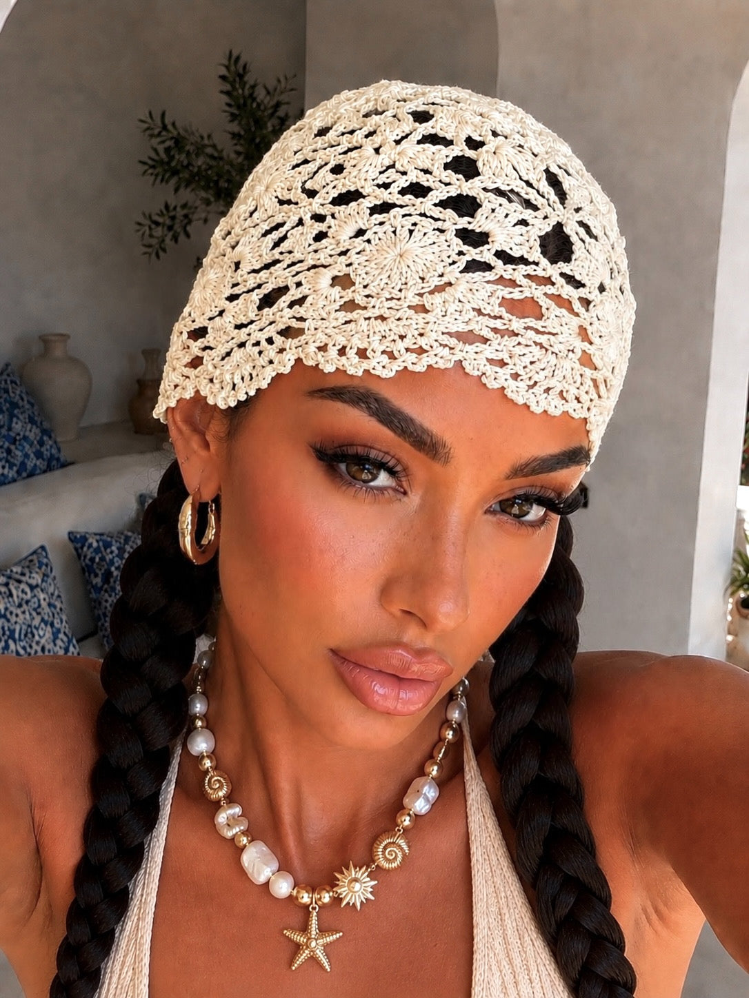 Cuffia Crochet