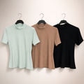 Top Collo Alto Essential a costine