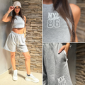 Completo NYC Brooklyn 86  Grigio Melange