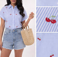 Camicia cherry cotone