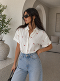 Camicia cherry cotone