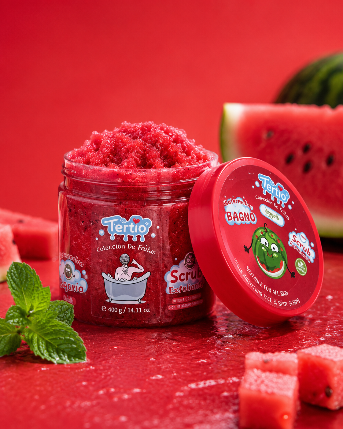 Fruit Series – Scrub Esfoliante Viso & Corpo 400gr