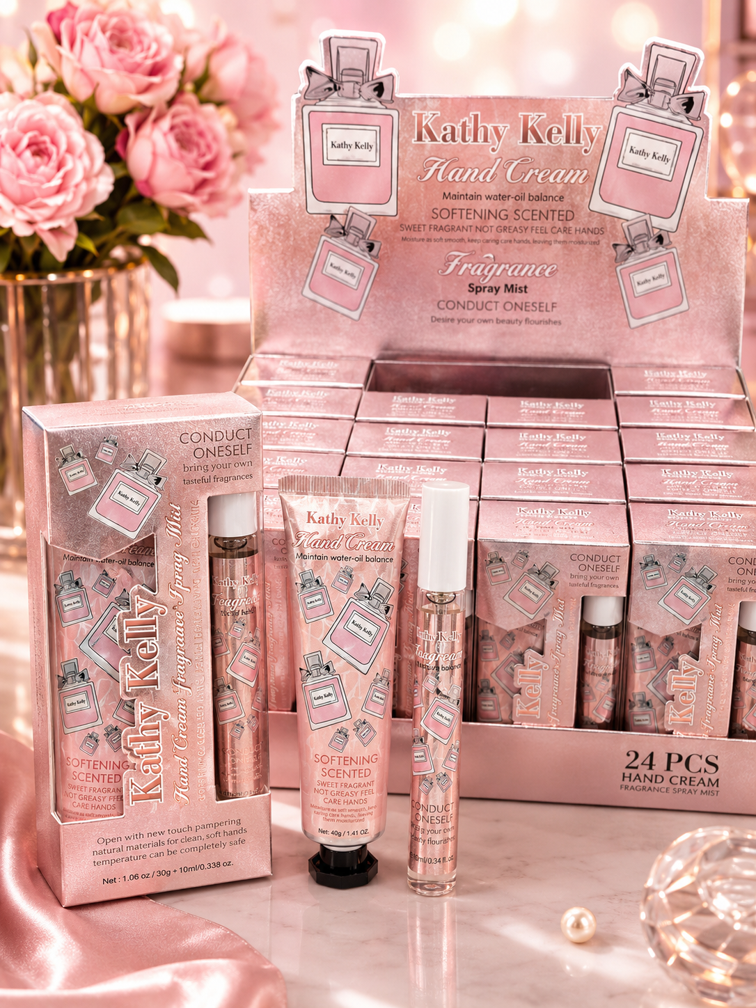 Kathy Kelly Hand Cream & Fragrance Mist Collection