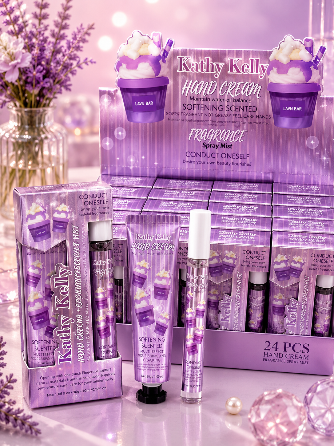 Kathy Kelly Hand Cream & Fragrance Mist Collection