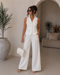 Completo top gioiello e pantalone