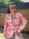 Giacca pink white