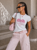 T-Shirt con cuore simple elegant