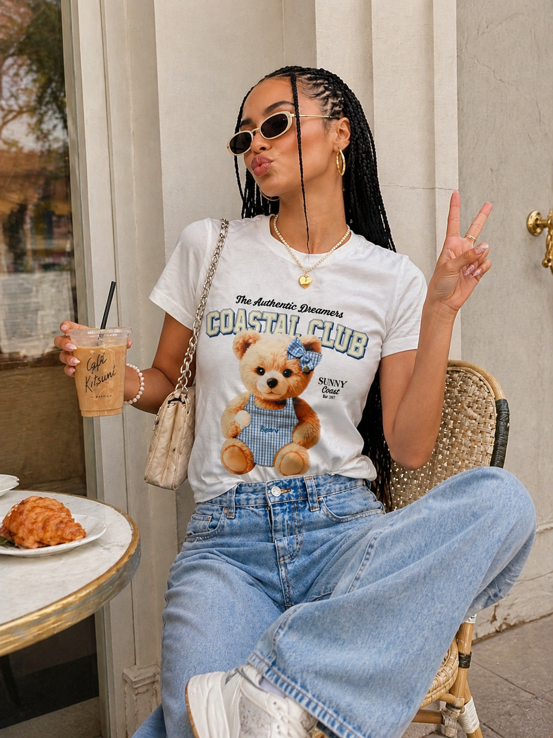 T-shirt Teddy Coastal Club