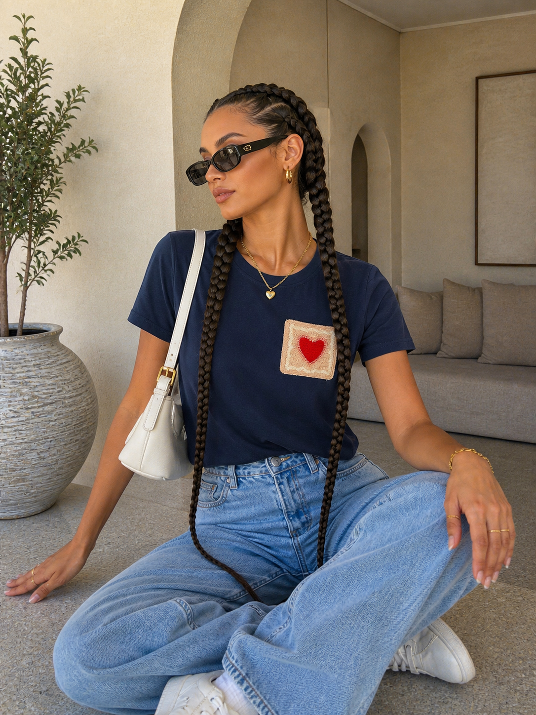 T-shirt Heart Patch
