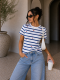 T-Shirt Cuoricini Candy Stripe