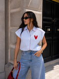 Camicia con dettaglio cuore