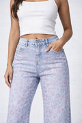 Jeans Leopard Soft Pink