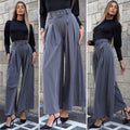 Pantalone a palazzo con cintura