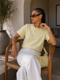 T-shirt con fiocchetti