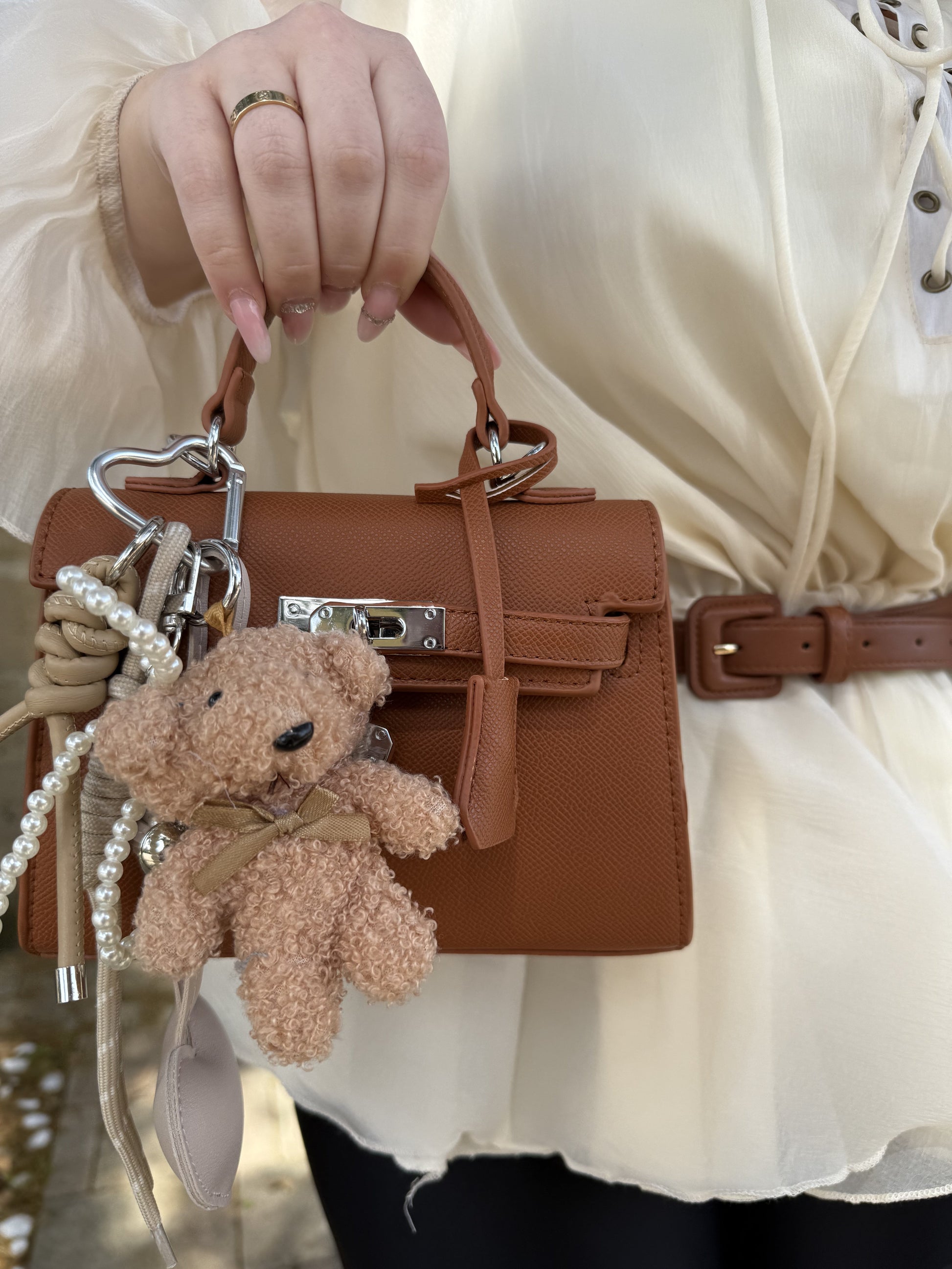 Borsa vintage camel