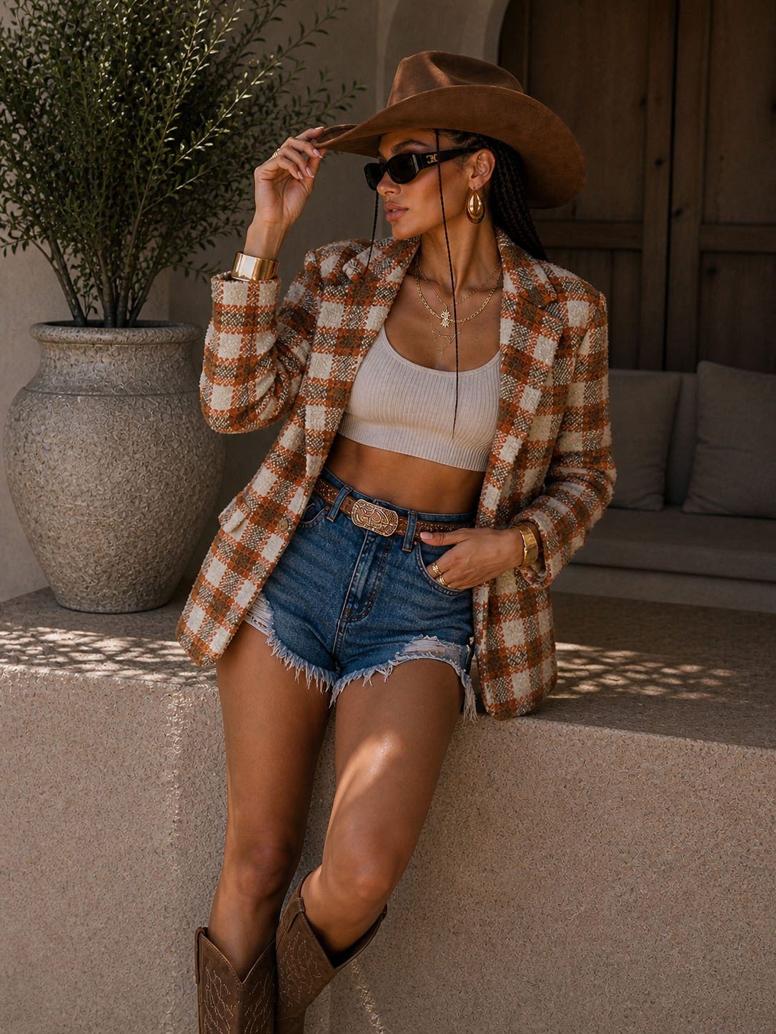 Blazer check